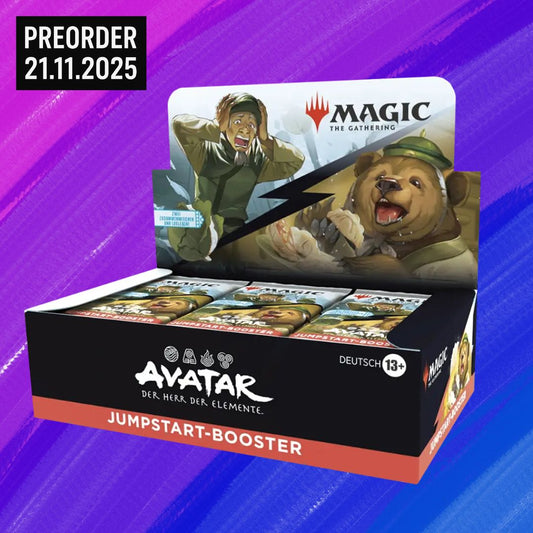 Vorbestellung: Magic The Gathering - Avatar: Der Herr der Elemente Jumpstart Booster Display (DE) 21.11.2025