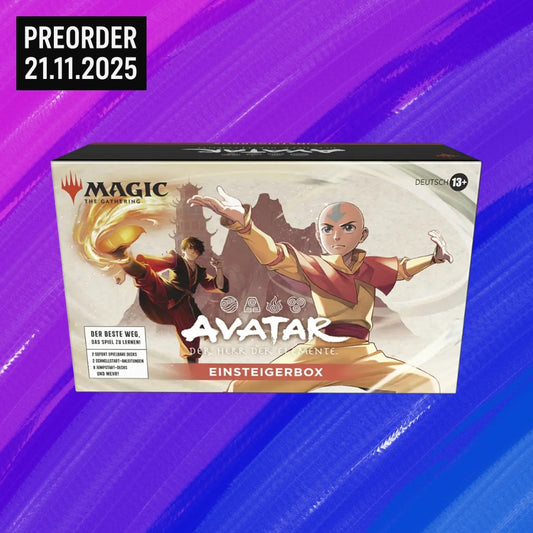 Vorbestellung: Magic: The Gathering - Avatar: Der Herr der Elemente Einsteigerbox (DE) 21.11.2025