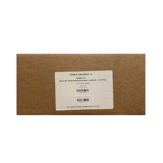 Pokémon TCG: Trick or Trade BOOster 2024 - Case - (12x 35er Bundle) (EN)