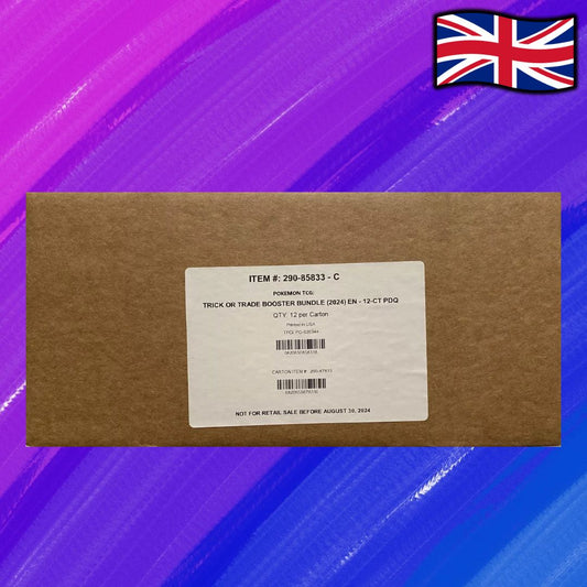Pokémon TCG: Trick or Trade BOOster 2024 - Case - (12x 35er Bundle) (EN)