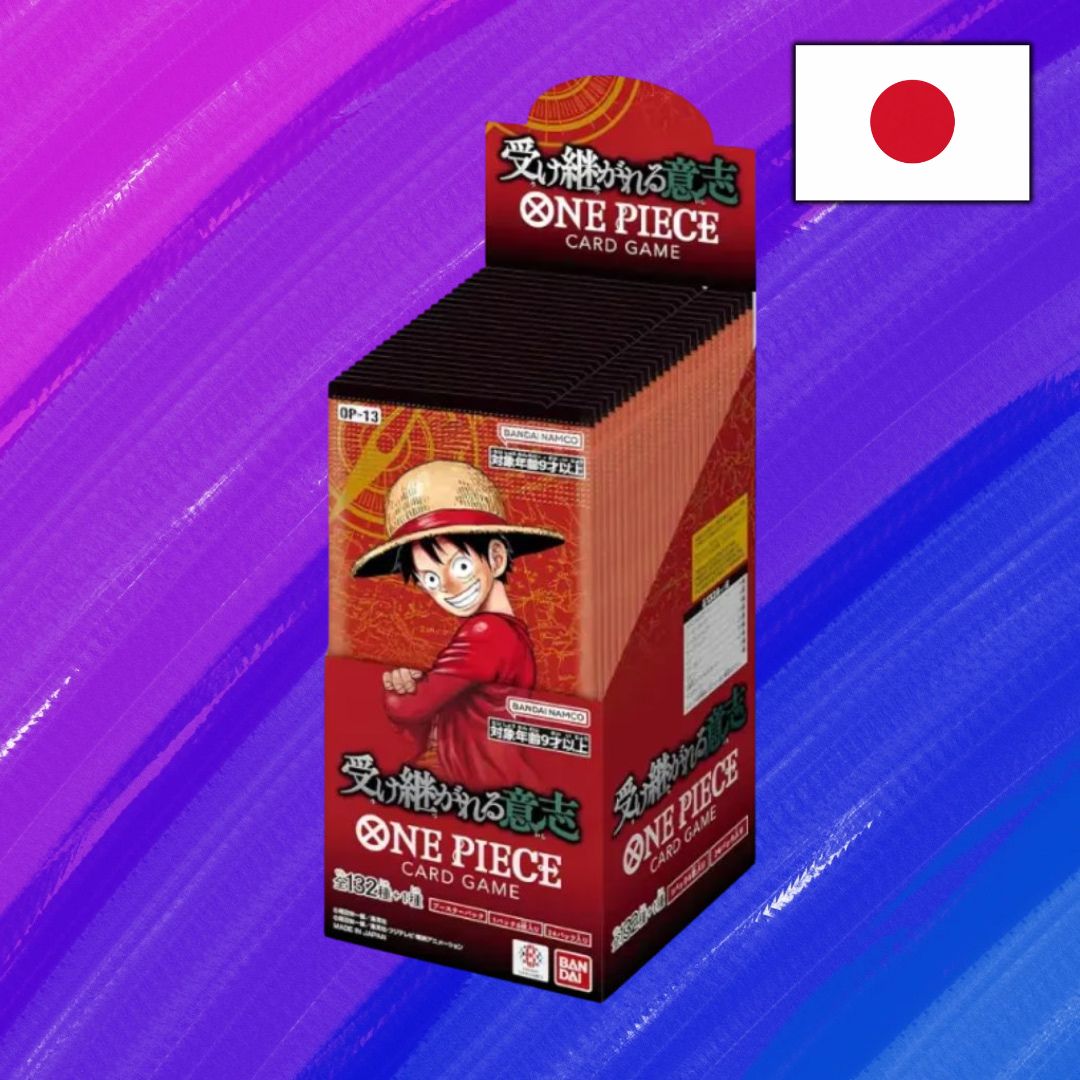 One Piece Card Game - Carrying on His Will (OP-13) - Display (JP)