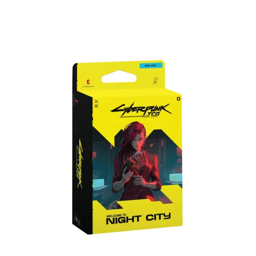 Vorbestellung: Cyberpunk TCG: Welcome To Night City - Starter Deck - The Heist (EN) 15.10.2026
