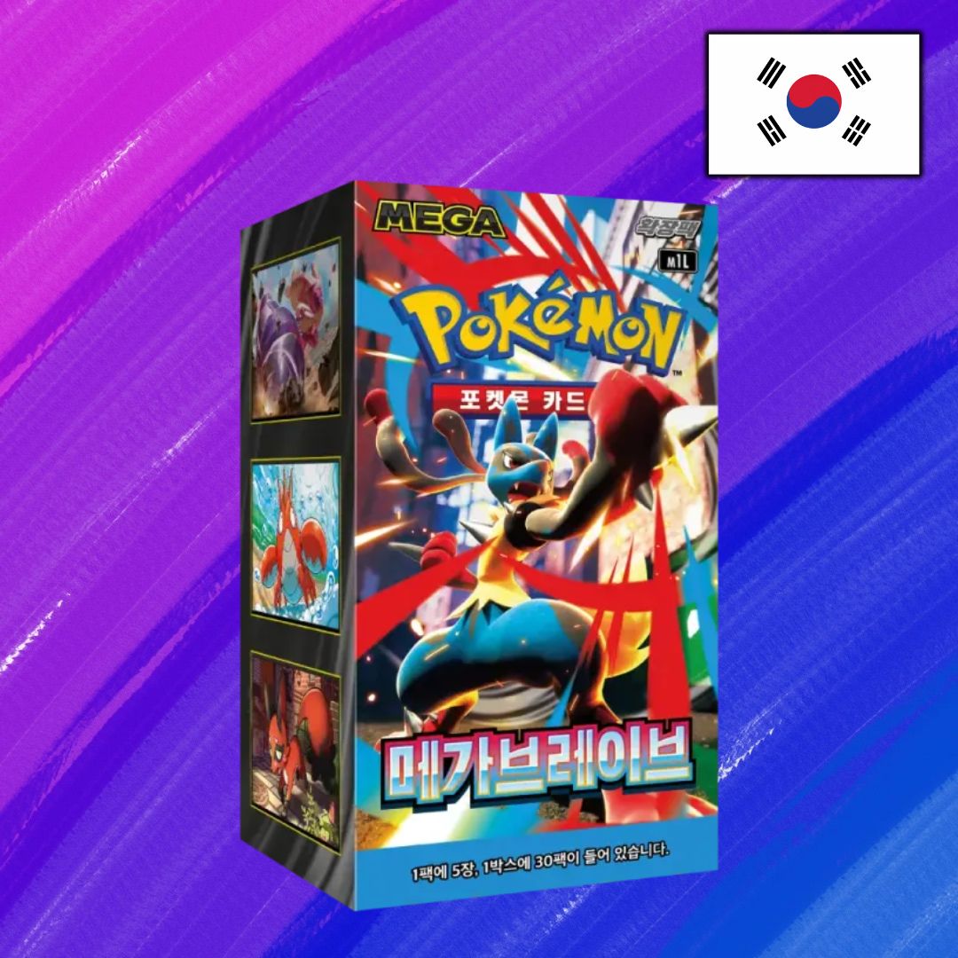 Pokémon TCG: Mega Brave (M1L) - Display (KOR)