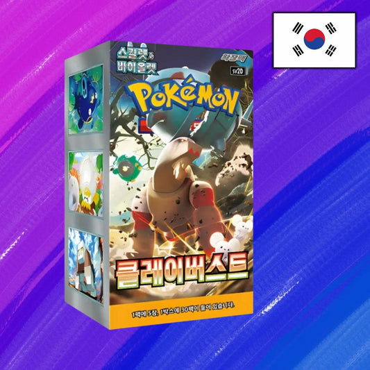 Pokémon TCG: Clay Burst - Display (KOR)