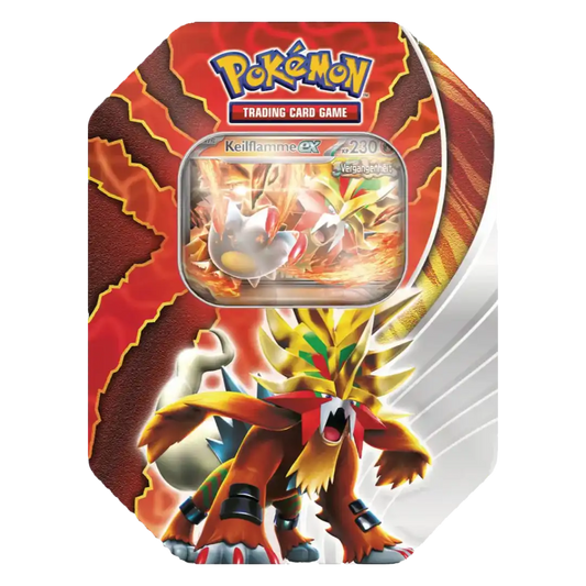 Pokémon Paradox Schicksale - Keilflamme Ex - Tin Box (DE)