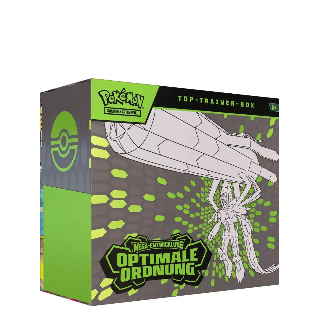 Pokémon TCG: Mega Entwicklung - Optimale Ordnung - Top Trainer Box (DE)