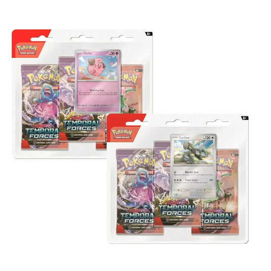 Pokémon TCG: 3er Blister SV05 - Temporal Forces (EN) - Zufällig