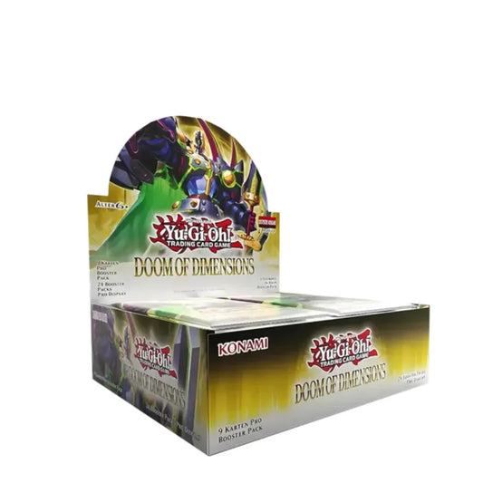 Yu-Gi-Oh!: Doom of Dimensions - 1. Auflage - Booster Display (DE)