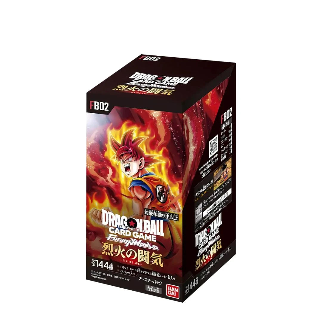 Dragon Ball Fusion World - Blazing Aura (FB02) - Display (JP)