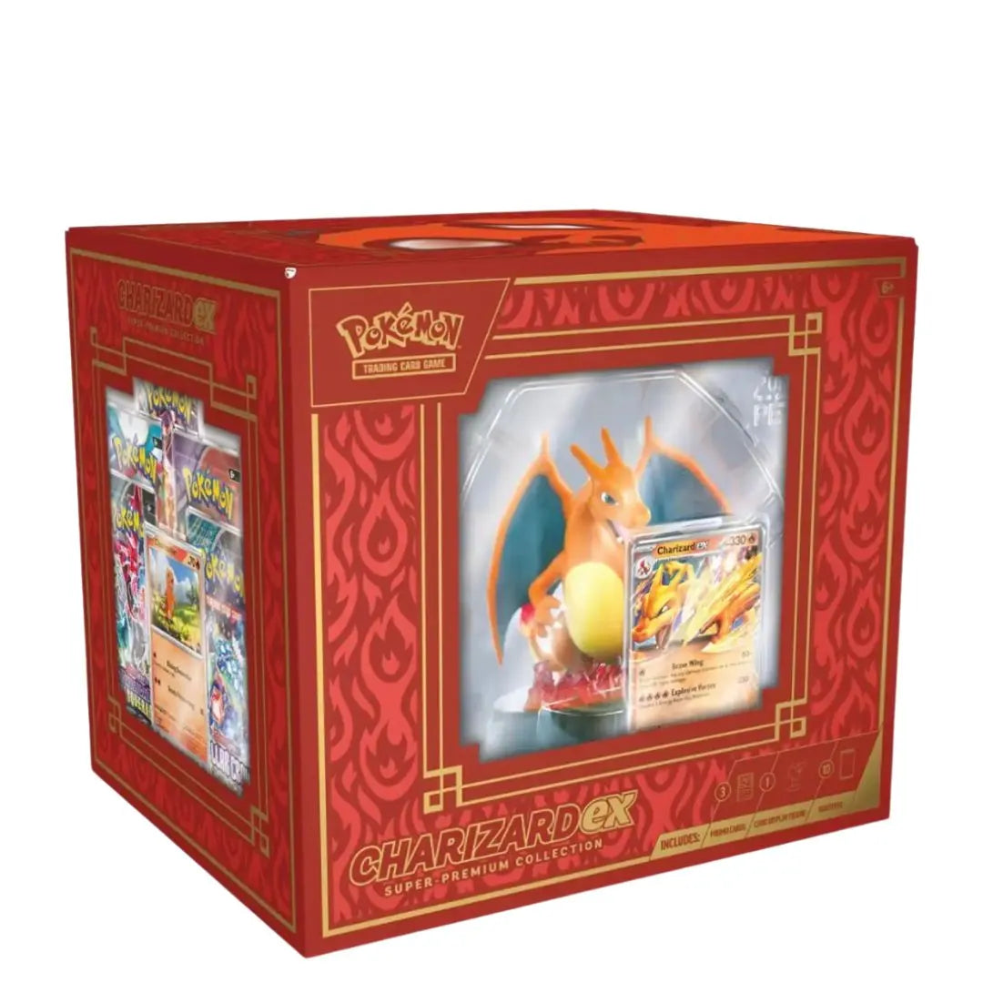 Pokémon TCG: Glurak ex Super Premium Box - Kollektion (DE)